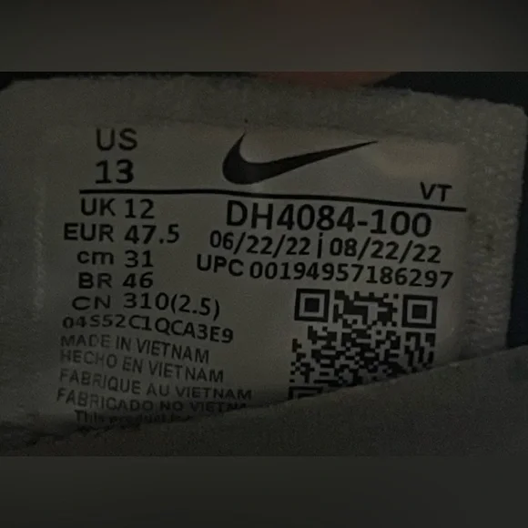 Nike Air VaporMax 2021 Flyknit Mens Size 13 Running Shoes Sneakers Gray - Picture 9 of 10